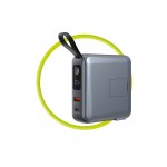 Mobile Origin 3-σε-1 Ασύρματος Φορτιστής Ταξιδιού & MAGSAFE Powerbank 10.000mAh, με Lightning και USB-C καλώδιο - ΓΚΡΙ - PBT-03L-GRY