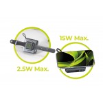 Mobile Origin 3-σε-1 Ασύρματος Φορτιστής Ταξιδιού & MAGSAFE Powerbank 10.000mAh, με Lightning και USB-C καλώδιο - ΓΚΡΙ - PBT-03L-GRY