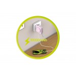 Mobile Origin 3-σε-1 Ασύρματος Φορτιστής Ταξιδιού & MAGSAFE Powerbank 10.000mAh, με Lightning και USB-C καλώδιο - ΡΟΖ - PBT-03L-PNK