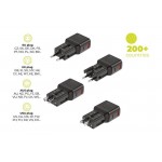 Mobile Origin Travel Φορτιστής ταξιδίου τοίχου 35W, UNIVERSAL - EU/US/UK/AU - ΜΑΥΡΟ - MO-PW25-BLK