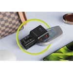 Mobile Origin Travel Φορτιστής ταξιδίου τοίχου 35W, UNIVERSAL - EU/US/UK/AU - ΜΑΥΡΟ - MO-PW25-BLK