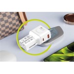 Mobile Origin Travel Φορτιστής ταξιδίου τοίχου 35W, UNIVERSAL - EU/US/UK/AU - ΛΕΥΚΟ - MO-PW25-WHT
