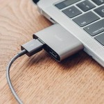 MOSHI USB-C σε Dual USB-A Μετατροπέας - Tit ΓΚΡΙ - MO-99MO084214 