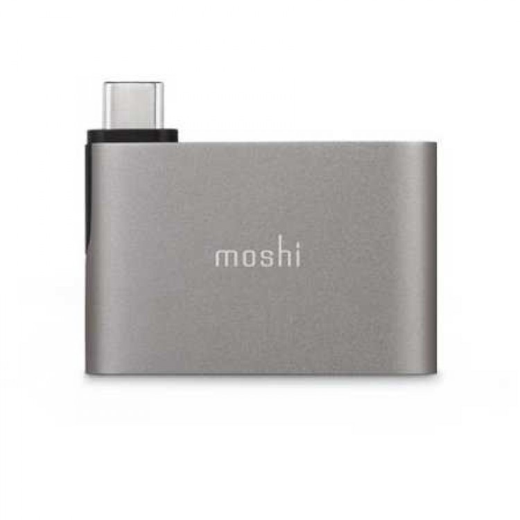 MOSHI USB-C σε Dual USB-A Μετατροπέας - Tit ΓΚΡΙ - MO-99MO084214 