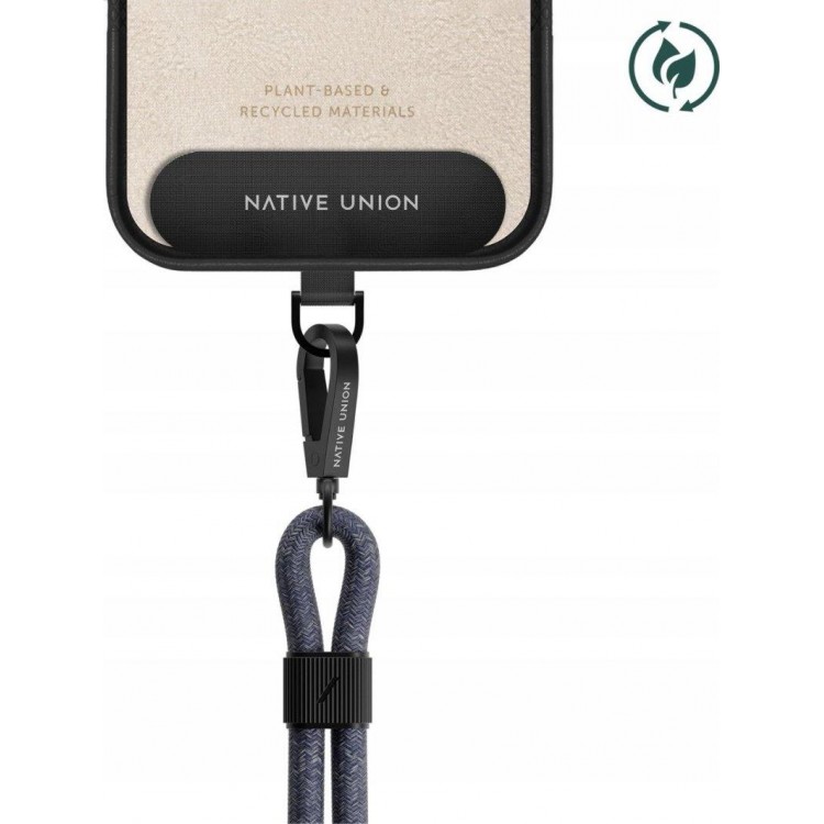 NATIVE UNION ECO Wrist strap Universal Sling για SMARTPHONES - MIDNIGHT ΜΠΛΕ - NU-SLING-WRI-BLU-RP2