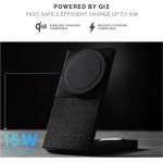 NATIVE UNION Rise 3-σε-1 Qi2 15W Αναδιπλούμενη Mαγνητική Βάση MagSafe Ασύρματης Φόρτισης - Sandstone ΓΚΡΙ - NU-RS-3IN1-SAN