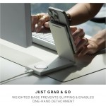 NATIVE UNION Rise 3-σε-1 Qi2 15W Αναδιπλούμενη Mαγνητική Βάση MagSafe Ασύρματης Φόρτισης - Sandstone ΓΚΡΙ - NU-RS-3IN1-SAN