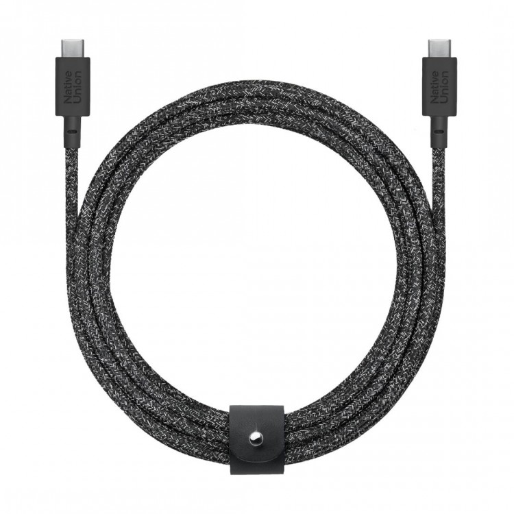 NATIVE UNION ECO Belt Καλώδιο USB-C σε USB-C 240W, 2.4μ. - Cosmos - NU-BELT-PRO2-COS-NP