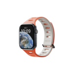 NATIVE UNION Active Μαγνητικό λουράκι Double-Sided Reversible Silicone για Apple Watch SERIES 11/10(42mm) , 9/8/7 (41mm) , 6/SE/5/4 (40mm) , 3/2/1 (38mm) - ΠΟΡΤΟΚΑΛΙ/ΜΠΕΖ (OXYFIRE) - NU-ACTBAND-AW-S-OXYS