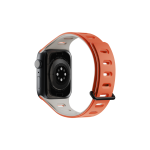 NATIVE UNION Active Μαγνητικό λουράκι Double-Sided Reversible Silicone για Apple Watch SERIES 11/10(42mm) , 9/8/7 (41mm) , 6/SE/5/4 (40mm) , 3/2/1 (38mm) - ΠΟΡΤΟΚΑΛΙ/ΜΠΕΖ (OXYFIRE) - NU-ACTBAND-AW-S-OXYS
