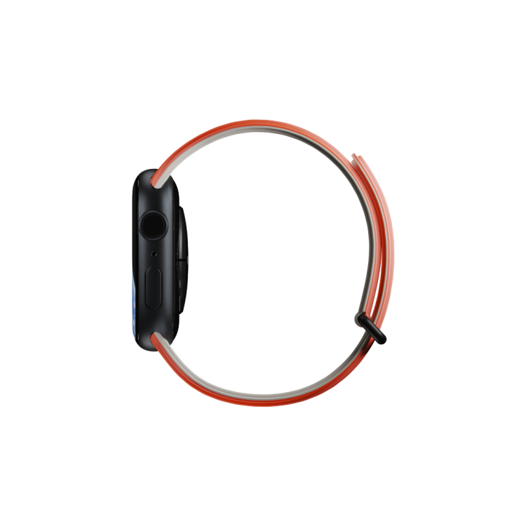NATIVE UNION Active Μαγνητικό λουράκι Double-Sided Reversible Silicone για Apple Watch SERIES 11/10(42mm) , 9/8/7 (41mm) , 6/SE/5/4 (40mm) , 3/2/1 (38mm) - ΠΟΡΤΟΚΑΛΙ/ΜΠΕΖ (OXYFIRE) - NU-ACTBAND-AW-S-OXYS