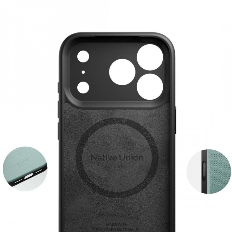 Θήκη NATIVE UNION MagSAfe Active για Apple iPhone 17 Pro MAX 6.9 5G 2025 - Slate ΠΡΑΣΙΝΟ - NU-ACTCSE-GRN-NP25PM