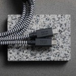 NATIVE UNION ECO DuPont™ Kevlar® fiber Belt 2-σε-1 Καλώδιο USB-C σε USB-C 140W, 2.0μ. - Zebra - NU-BELT-C-2C-ZEB