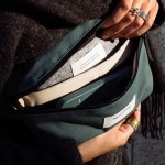 NATIVE UNION W.F.A Crossbody Τσαντάκι μέσης & ώμου - ΣΚΟΥΡΟ ΠΡΑΣΙΝΟ - NU-CROS-POUCH-GRN