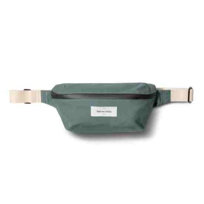 NATIVE UNION W.F.A Crossbody Τσαντάκι μέσης & ώμου - ΣΚΟΥΡΟ ΠΡΑΣΙΝΟ - NU-CROS-POUCH-GRN