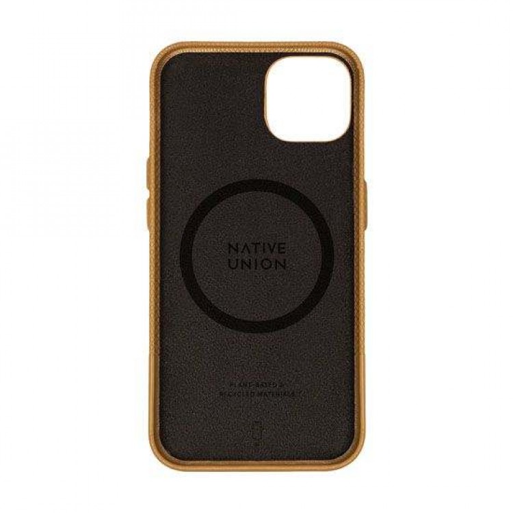 Θήκη NATIVE UNION MagSAfe (RE) Classic για Apple iPhone 15 6.1 2023 - Kraft ΚΙΤΡΙΝΟ - NU-RECLA-NP23-KFT