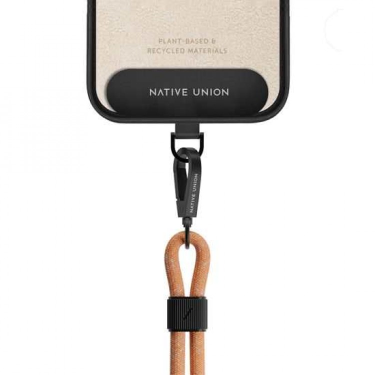 NATIVE UNION ECO cross strap Universal Sling Kraft για SMARTPHONES - Apricot ΠΟΡΤΟΚΑΛΙ - NU-SLING-UNI-APR-RP2