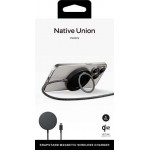 NATIVE UNION Qi2 SnapStand Magnetic Ασύρματος φορτιστής (1.5m) με Ενσωματωμένη βάση - ΜΑΥΡΟ - NU-SNST-QI2-BLK 