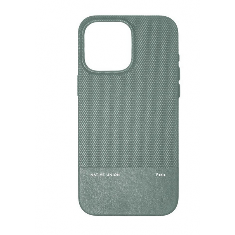 Θήκη NATIVE UNION MagSAfe (RE) Classic για Apple iPhone 15 Pro Max 6.7 2023 - Slate ΠΡΑΣΙΝΟ - NU-RECLA-NP23PM-GRN