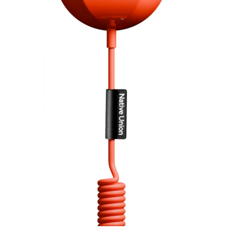 NATIVE UNION POP Phone Alarm USB-C ακουτικό τηλεφώνου με υψηλής ποιότητας μικρόφωνο/ακουστκό - Azur ΜΩΒ - NU-POP-P-AZR