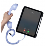 NATIVE UNION POP Phone Alarm USB-C ακουτικό τηλεφώνου με υψηλής ποιότητας μικρόφωνο/ακουστκό - Azur ΜΩΒ - NU-POP-P-AZR