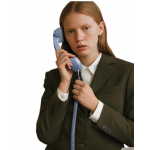 NATIVE UNION POP Phone Alarm USB-C ακουτικό τηλεφώνου με υψηλής ποιότητας μικρόφωνο/ακουστκό - Azur ΜΩΒ - NU-POP-P-AZR