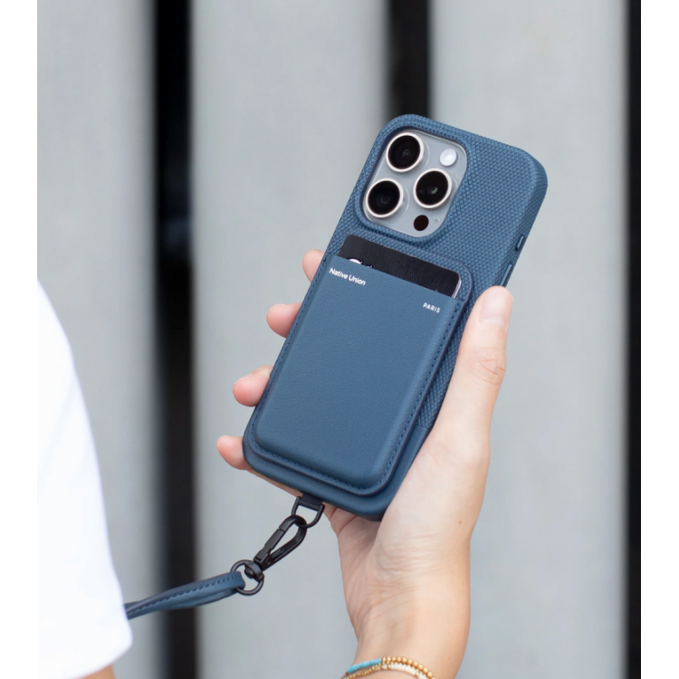 Θήκη NATIVE UNION MagSAfe (RE) Classic για Apple iPhone 16 6.1 5G 2024 - NAVY ΜΠΛΕ - NU-RECLA-NAV-NP24