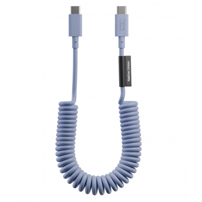NATIVE UNION POP 60W PD Καλώδιο USB-C 1.2μ. - Azur ΜΠΛΕ - NU-POP-C-AZR