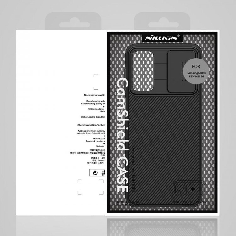 Θήκη NILLKIN CamShield cover για Samsung Galaxy M23 5G 2022 - ΜΑΥΡΟ