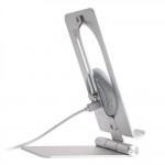 Nillkin Ασύρματη Βάση Φόρτιστης Αλουμινίου Qi 15W Fast Charge Edition για Smartphones - Silver - NKT01