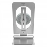 Nillkin Ασύρματη Βάση Φόρτιστης Αλουμινίου Qi 15W Fast Charge Edition για Smartphones - Silver - NKT01