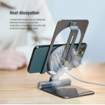 Nillkin Ασύρματη Βάση Φόρτιστης Αλουμινίου Qi 15W Fast Charge Edition για Smartphones - Silver - NKT01