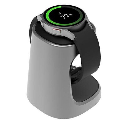 Samsung Γνήσια Βάση ασύρματης φόρτισης για Samsung Galaxy watch series - Silver - GP-XVU022SAN