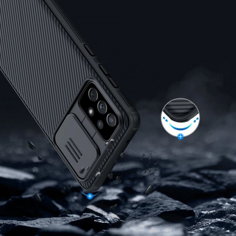Θήκη NILLKIN CAMSHIELD PRO για Samsung Galaxy A53 5G - ΜΑΥΡΟ -  NLK318BLK