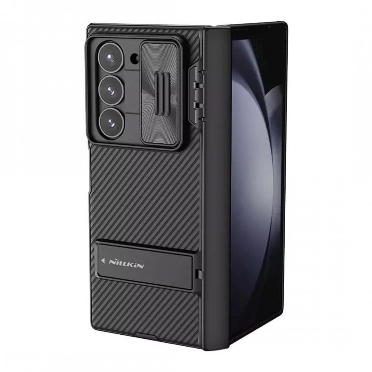 Θήκη NILLKIN CAMSHIELD Fold Πορτοφόλι με υποδoχή στυλό για Samsung GALAXY Z FOLD 6 2024 - ΜΑΥΡΟ