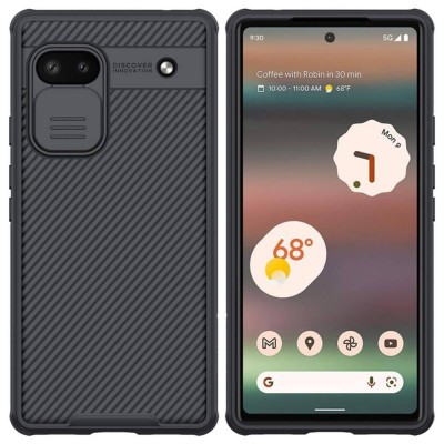 Θήκη NILLKIN CamShield cover για Google Pixel 6a - ΜΑΥΡΟ