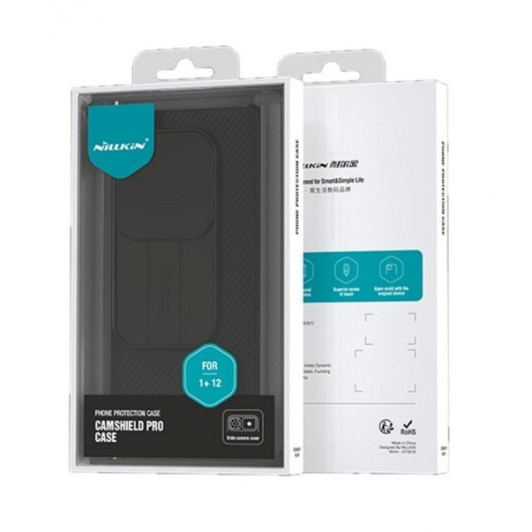 Θήκη NILLKIN CamShield Pro cover για OnePlus 12 - ΜΑΥΡΟ - NLK1574