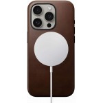 NOMAD θήκη δερμάτινη Modern MagSafe για Apple iPhone 16 PLUS 6.7 2024 - ΚΑΦΕ - NM01698685