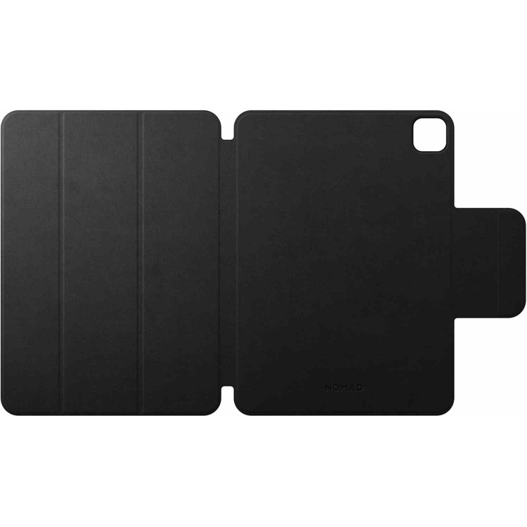NOMAD θήκη δερμάτινη μαγνητική Pencil Folio, με μαγνητικό κλείσιμο και multi-angle βάση για Apple iPad Pro 11" (2024 - 5th gen - M4) - ΜΑΥΡΟ - NM013299858