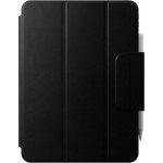 NOMAD θήκη δερμάτινη μαγνητική Pencil Folio, με μαγνητικό κλείσιμο και multi-angle βάση για Apple iPad Pro 11" (2024 - 5th gen - M4) - ΜΑΥΡΟ - NM013299858