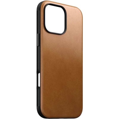 NOMAD θήκη δερμάτινη Rugged rustic HORWEEN MagSafe για Apple iPhone 13 Pro Max 6.7 - ENGLISH Tan ΚΑΦΕ - NM01071785 