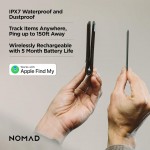 NOMAD Ultra-thin "Apple's Find My" app συμβατή κάρτα εύρεσης για Μαγνητικό Πορτοφόλι  - ΜΑΥΡΟ - NM01297185