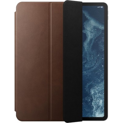 NOMAD θήκη δερμάτινη Magnetic Folio για Apple iPad Pro 12.9 (6th/5th/4th/3rd gen) - ΚΑΦΕ - NM01340485