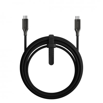 Nomad Kevlar καλώδιο 240W, USB-C σε USB-C, 1.5m - carbide - NM014964858