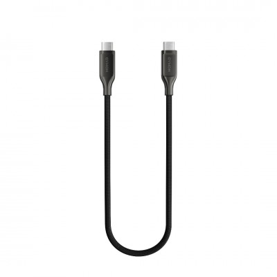 Nomad Kevlar καλώδιο 240W, USB-C σε USB-C, 0.3m - carbide - NM014933858