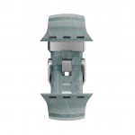 NOMAD Rocky Limited Edition Point Sport Band FKM rubber Strap ΑΔΙΑΒΡΟΧΟ για Apple Watch SERIES 4,5,6,SE,8,9 & ULTRA 1/2/3, APPLE watch Series 10 - 42/44/45/46/49mm - Sierra Stone / ΑΣΗΜΙ - NM009872858