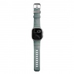 NOMAD Rocky Limited Edition Point Sport Band FKM rubber Strap ΑΔΙΑΒΡΟΧΟ για Apple Watch SERIES 4,5,6,SE,8,9 & ULTRA 1/2/3, APPLE watch Series 10 - 42/44/45/46/49mm - Sierra Stone / ΑΣΗΜΙ - NM009872858