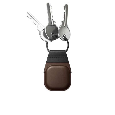 Nomad Δερμάτινο Keychain για Apple AIRTAG - ΚΑΦΕ - NM01011385