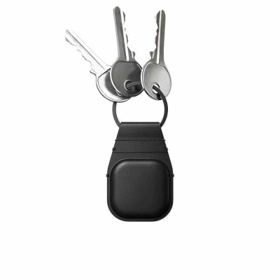 Nomad Leather Keychain for Apple AIRTAG - BLACK - NM01014485
