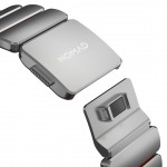 Nomad Stratos Titanium Grade 4 BAND FKM Μπρασελέ Μεταλλικό για Apple Watch SERIES - 42/44/45/46/49mm ULTRA 1/2/3 - Natural ΤΙΤΑΝΙΟ / Ultra ΠΟΡΤΟΚΑΛΙ - NM011123858 